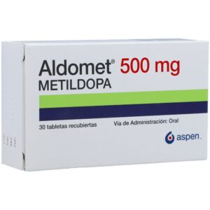 Aldomet 500Mg Caja X 30 Tabletas