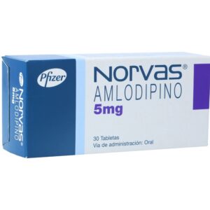 Norvas 5Mg Caja X 30 Tabletas